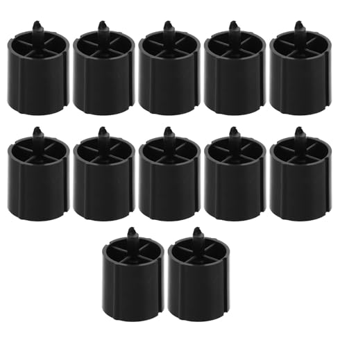 VERDANVERSE 12pcs Plastic Tape Dispenser Core Replacement Roller, Lightweight and Universal Compatibility Tape Holder Insert for Desktop Office Supplies, for Mobile Work Environments