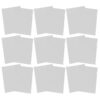 VERDANVERSE Plastic File Folders for Documents, Portable Compact A4 Size 50pcs Professional and Delicate Design, for Office Workplace and Homework Assignments