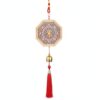 Versatile DIY Wind Chime Kit with Cotton Fabric & Pearls for Indoor and Outdoor Decor