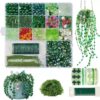 Versatile Green Glass Beads for Bracelets & Earrings – Round Faceted Seed Beads, Great for DIY Plant Crafts