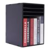 Vertical Literature Organizer, 11 Compartments, Mail Paper Sorter, Black