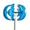 Vertical Wind Turbine Generator, 20000W Noiseless Portable 12V 24V 48V 220V Wind Power Kit with Charge Controller