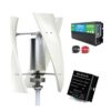 Vertical Wind Turbine Generator Kit 14000W 12V/24V with MPPT Controller, Complete Home Power System for DIY Off-Grid Living