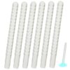 Vervevum Drying Stick 6Pcs 0.5x5.5 Inch Absorption Diatomite Drying Rod Replacement Quick-Dry Dry Stick for Silicone Toys, Rod