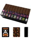 VETEB Halloween American Mahjong Tile Set Not Provided Please Upload for Analysis 160 Acrylic Mahjong Tiles 1.4" Game Set with Bag & Accessories for Gift Travel Party (Puppy)
