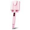 VIAENKFG Mini Hair Curling Iron 2 Stick Omelet Ceramic Triple Barrel Electric Curler Roller Flower Cone Styling Waver