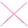 VICASKY 1 Pair Pink Nylon Glow Drumsticks for Drum Sets and Electronic Drums Easy Replacement Musical Drumsticks for Drummers Versatile Use