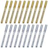 VICASKY 20pcs Fine Tip Metallic Permanent Markers Silver Paint Pens for Smooth Writing and Fine Precision, for Signing Cards and Scrapbooking Projects