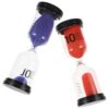 VICASKY 2pcs 10-Minute Classic-Shaped Sand Timer for Bathroom and Playtime, Timekeeping Tool with Plastic and Sand Material, Creative Decorative Game Timers