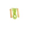 VICASKY 5pcs Wooden Handle Jump Rope Counter Speed Rope for Workout Fitness for Home Outdoor Boys and Girls Random Color