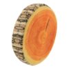 VICASKY Tree Stump Throw Pillow 13.8' Circle Seating Floor Cushion Realistic Wood Pattern, Multi-Functional Hypoallergenic High-Elastic Cotton Cushion for Sofa and Floor Use