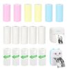 Vicbear 16 Rolls Mini Printer Paper, Including 5 White Sticker, 6 Colored Plain, and 5 White Plain Paper Rolls for Mini Thermal Printer, 57x25 mm, Compatible with Most Pocket Printers
