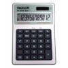 Victor 99901 Tuffcalc Calculator - 12 Character[s] - LCD - 1.8 X 4.6 X 6.5 - White (VCT99901) WLM