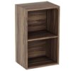 Vida Designs Office Bookshelves Wooden Walnut Standard