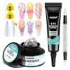 vieafenti Solid Builder Gel For Nails Soak Off U V LED Nail Extension