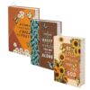Viewamoon 3 Pcs Bible Verse Book Cover Protector for Women Floral Butterfly Books Sleeve 9 * 11 Inch Suitable for Most Hardcover Books Textbook Covers with Bookmark