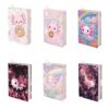 Viewamoon 6 PCS Book Covers Rainbow Axolotl Stretchable Book Cover Protector for Hardcover Paperback Hardcover up to 9x11 Inch Reusable Washable Books Sleeve