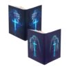 Viewamoon Lion Cross Bible Covers for Men 9-11 Inch Book Sleeve for Book Lovers Lightweight 2 Pcs Book Jacket for Paperback Hardcover Textbook for Daily Use