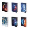 Viewamoon Wolf Print Book Cover for Hardcover 6 Pack Stretchable Book Covers for Books Lovers Jumbo Books Sleeve for Paperbacks Textbook up to 9x11 Inch