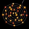 VIHOSE 2 Pack Fall Decorations 26.25 ft 80 LED Thanksgiving String Lights Battery Operated with Acorn, 3D Pumpkins & Maple Leaves for Indoor Outdoor Halloween Thanksgiving Decor