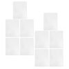 VILLCASE 10pcs 8.5x11 PVC Flyer Holder Sleeves, Thick Rigid Plastic Sheet Protectors for Quick Identification and Shield from Spills, Dust, and Moisture, for School and Shop Use