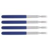VILLCASE 4pcs Stainless Steel Telescopic Teacher Pointer Stick, Handheld and Retractable, Adjustable Length to 39.4 Inches, Compact Teaching Aid for Classroom Presentations