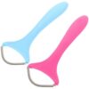 VILLCASE Portable Facial Hair Remover Epilator Smoothly Shaves Facial Hair and Neck for Women 2pcs with Stainless Steel Spring and PP Handle with Refined Ergonomic Suitable for Daily Use