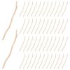 VILLFUL 50pcs Wood Log Sticks for Crafts, Rustic Natural Craft Twigs Resistant to Deformation, Easy Crafting Material for Landscape Decoration and Creative DIY Projects
