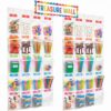 Vincreem 2 Pack Classroom Chart Treasure Organizer 30 Pockets Incentive Reward Prizes Pockets Teachers Treasure Chest Clear Wall Hanging Storage with 36 Score Sticker for Classroom Behavior Training