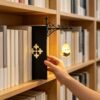 Vintage Bookshelf LED Lantern Nightlight Decorative Table Lamp for Home