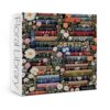 Vintage Flower Book Puzzles for Adults 1000 Pieces, Beautiful Wildflower Plant Jigsaw Puzzle, Unique Difficult Embroidery Art Puzzles