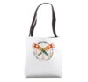 Vintage Lure Collector Retro Distressed Fishing Crest Tote Bag