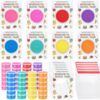 VioraWhite 48 Pcs Back to School Air Dry Clay Set with Card and Gift Bags DIY Clay Model Arts and Crafts Gift Graduation Party Favors Prizes for Kids Students Children Classroom