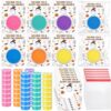VioraWhite 48 Pcs Happy Halloween Air Dry Clay Set with Card and Gift Bags DIY Magic Gifts Clay Model Arts and Crafts Gift Graduation Party Favors Prizes for Kids Students Children Classroom