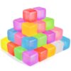 VISCOO 32 Pcs Stress Cube, Slow Rising Squishy, Ice Cube Stress Balls