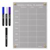 Visibly Weekly Meal Planner Dry Erase Board, 9 x 12