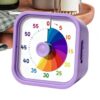 Visual Countdown Timer, Rainbow Disk Timer, Silent Desk Clock