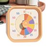 Visual Timer for Kids, 60 Minute Countdown Timer, Silent Battery Operated