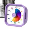 Visual Timer, Silent Countdown Tool, Rainbow Disk Time