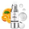 Vitamin C Serum for face with Hyaluronic Acid, Vitamin E, Tri-Peptide & B5 Dark Spot Remover, Anti-Aging, Firming, Brightening & Lifting for Mature Skin, 1 fl oz