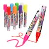 Vkyra 8 Colors Liquid Chalk Markers 6mm Tip for Blackboard, Glass & Windows, Erasable Wet Erase Chalk Pens for Restaurant Menu, Cafe Signs, Wedding Boards & Storefront Displays (8-Color, 6mm)