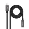 VoltShine USB 3.2 Gen2 USB-C M/H Cable 1m, Fast Transfers, Reliable Connection, Ideal for Mobile Devices and Data Transfer.