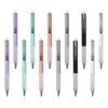 VOSAREA 12pcs Inkless Forever Pencils with Eraser for Convenient Writing and Ergonomic Design, Reusable Drawing and Sketch Pencils for Students and Painters