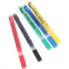 VOSAREA 5pcs Odorless Acrylic Paint Markers with Fine Point and Comfortable Grip, Plastic Pigment Pens, Smooth Writing, Quick Drying Paint Markers for Art and Craft Projects