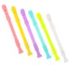 VOSAREA 6pcs Creative Flute-shaped Gel Ink Pens for Smooth Writing with Lightweight Pp Material, Cute Cartoon Design for School, Birthday Gifts, and Signing