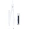 VOSAREA Portable Metal Drawing Compass Set Lightweight Circle Drawing Tool for Students, Geometry Tool for School and Office Use