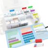 VoSinrly 265PCS Phonics Magnetic Letter Tiles Set – Word Building Kit with Dry Erase Board, Storage Case & Blank Tiles, Color-Coded Alphabet Learning for Kids, Homeschool & Classroom Supplies