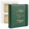 VOTMONDY Seed Storage Binder Organizer for 200 Seed Packets 50 Sheets