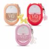 VQ Hand Sanitizer Spray - Hydrating Mist Travel Size Mini Sanitizer | Tropical Floral Trio Set - Rose Lychee, Pink Dragon Fruit, Coconut - 1.01 fl.oz