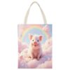 VstaDank Cute Pigs Canvas Tote Bag Beach Bags Handbag